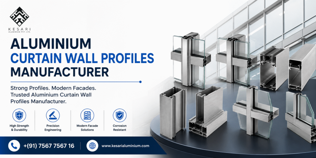 Aluminium Curtain Wall Profiles Manufacturer
