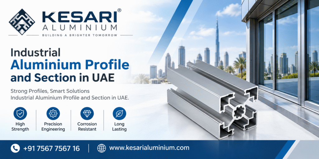 Industrial Aluminium Profile and Section in UAE